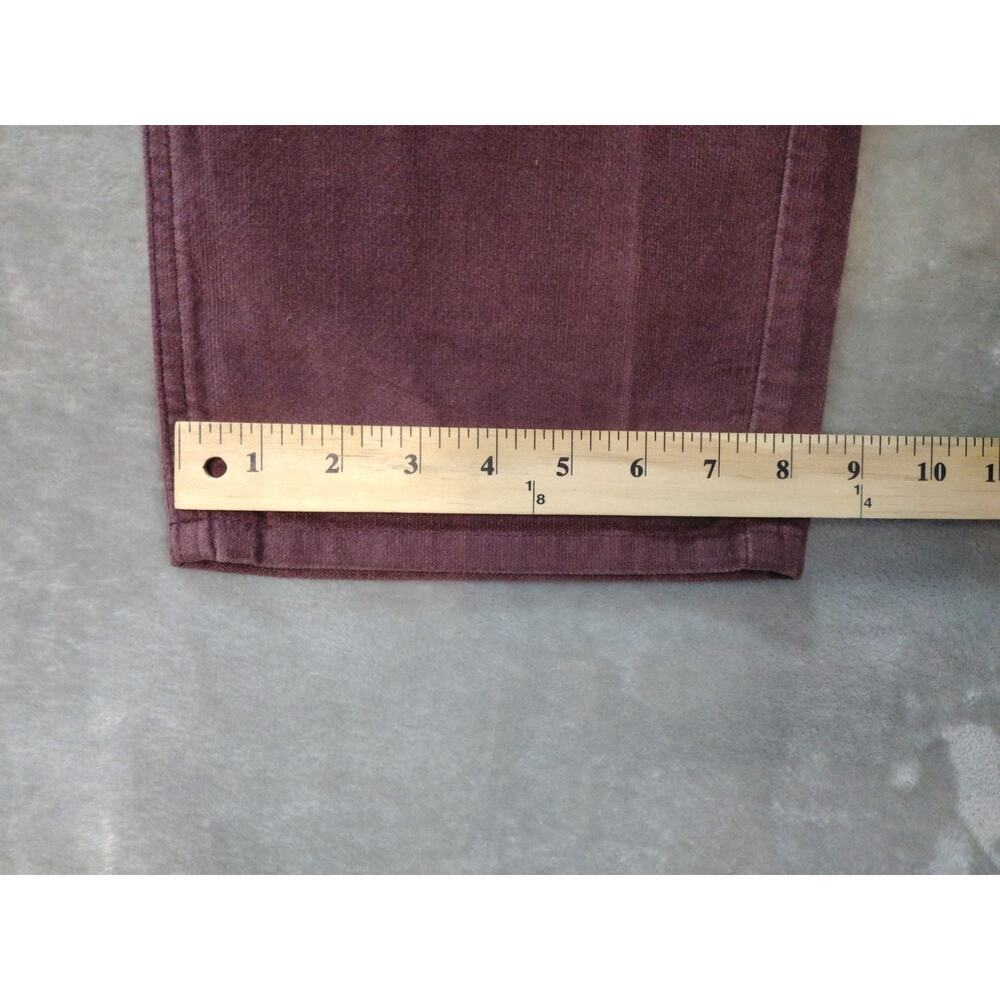 Vtg Levis 505 Corduroy Jeans Womens 16M (35×31) Mauve Pink Low Rise Straight Leg - Picture 13 of 13